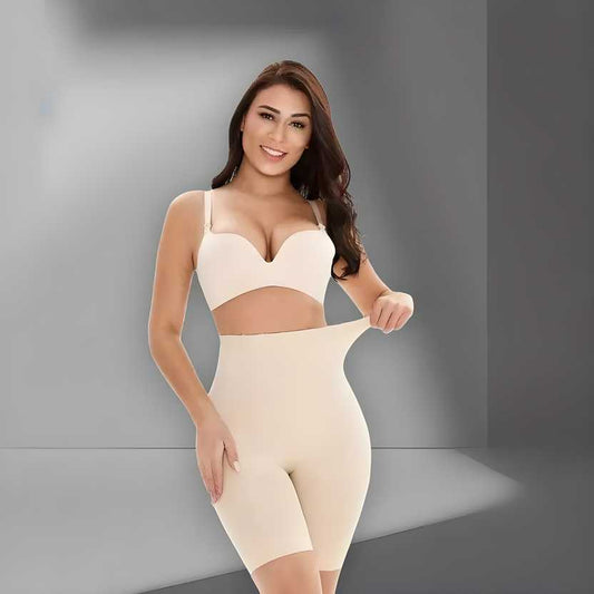 Tummy Tucker Women's High Waist with Anti Rolling Strips Shapewear for Women